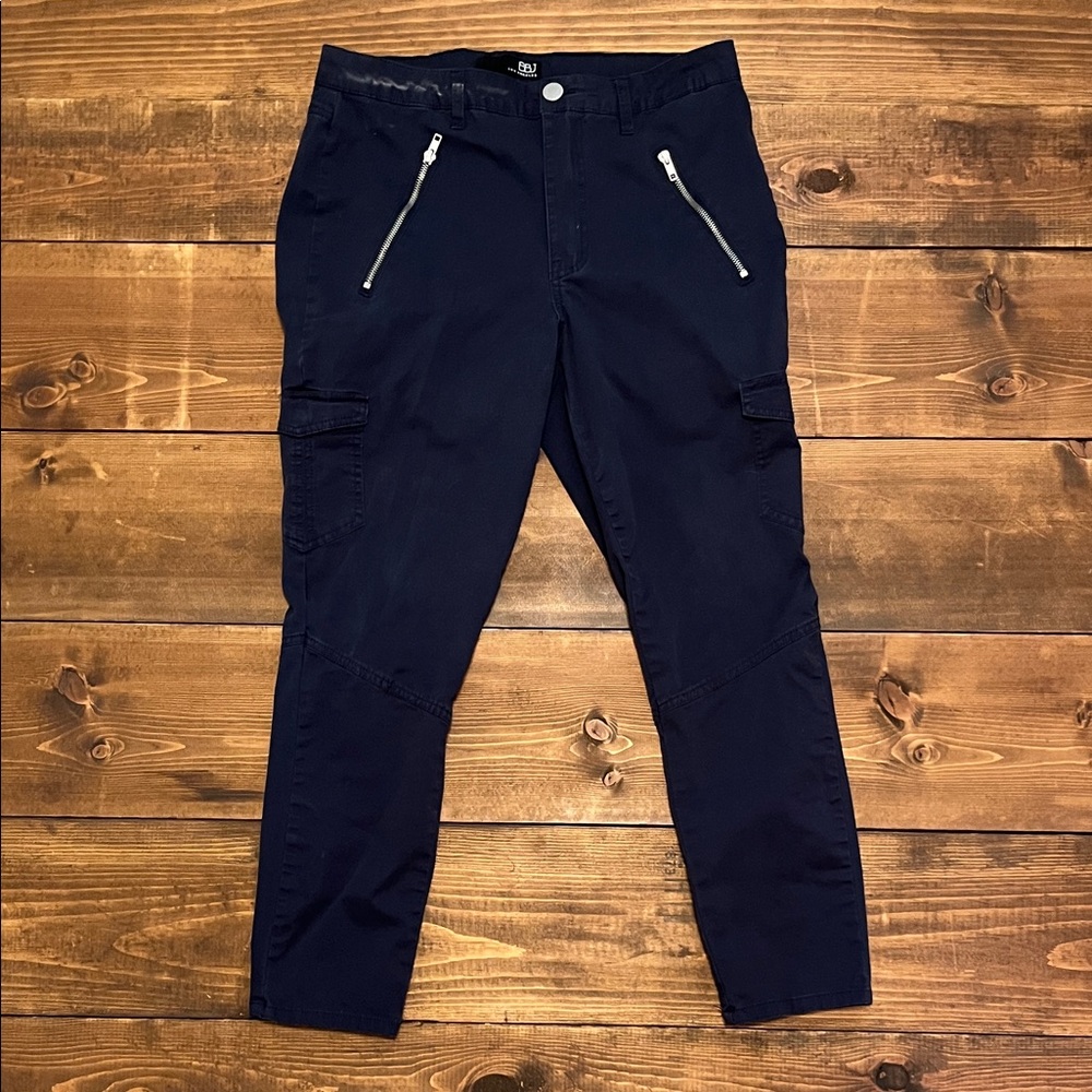 Women's Dress Navy Cargo Pants